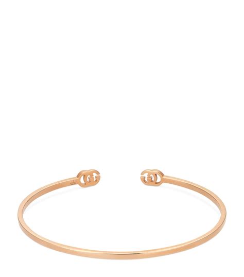 gucci rose gold bangle